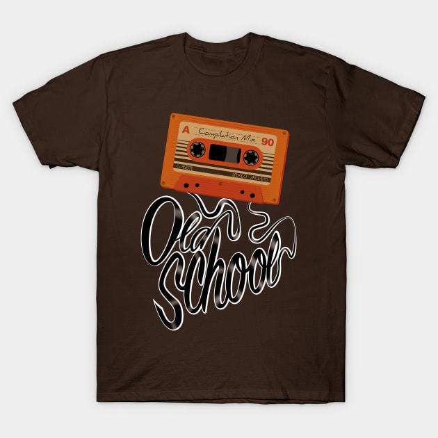 retro old school casette tape T-Shirt by MissCactusArt